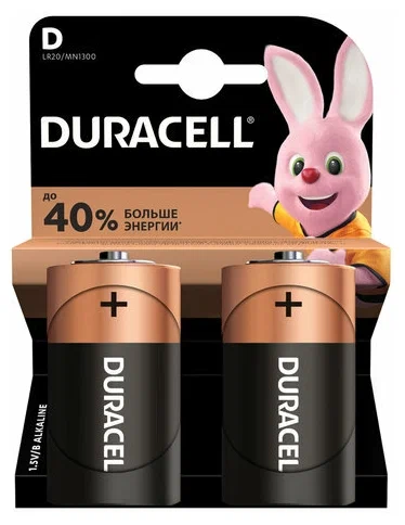 Батарейка ал. Duracell D/LR20