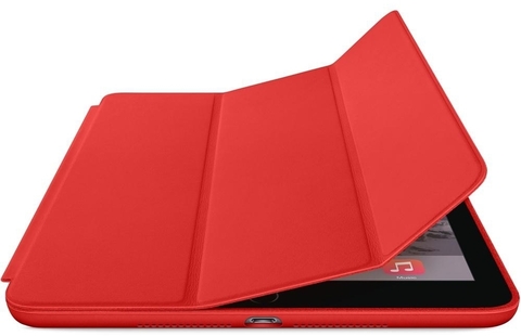 Чехол для iPad 10th 2022 Smart Case. (Книжка, Красный, Экокожа)