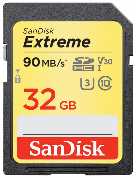 Карта памяти SD SanDisk 32GB Extreme