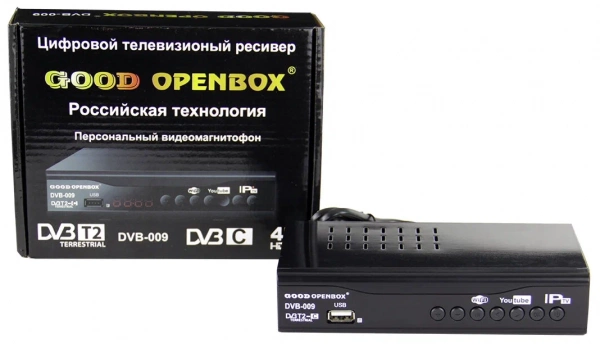 Приставка цифровая DVB T2/C OpenBox 