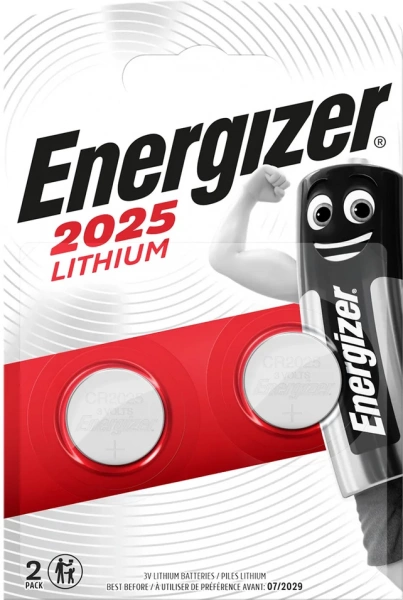 Батарейки лит. Energizer 2025 (1шт)